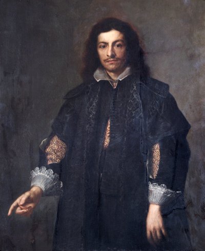 Ismeretlen ember, 1650-es évek közepe (olaj, vászon) alkotó: Bartolomé Esteban Murillo