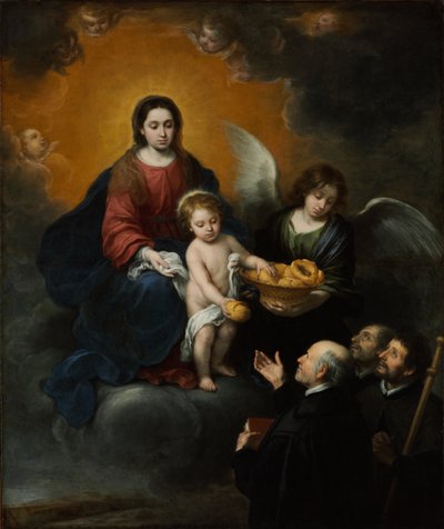 Krisztus kenyeret oszt alkotó: Bartolomé Esteban Murillo