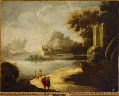 Tájkép ... (olaj, vászon) alkotó: Bartolomé Esteban Murillo
