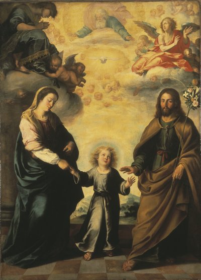 A Szent Család visszatérése Egyiptomból alkotó: Bartolomé Esteban Murillo