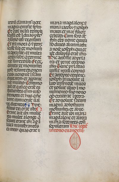 Missale: Fol. 122: a Hely Hely Lámához stb. szóló zenét tartalmazza a St. Mattion Passion, 1469 keretein belül. alkotó: Bartolomeo Caporali