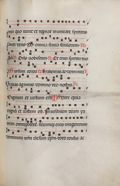 Missale: Fol. 154: Zene Exultethez, 1469 alkotó: Bartolomeo Caporali