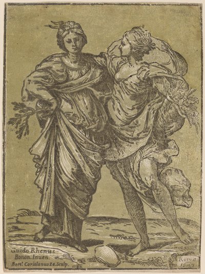 Béke és Bőség Szövetsége alkotó: Bartolomeo Coriolano after Guido Reni