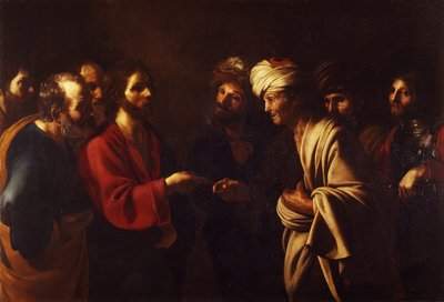 A tisztelgés Caesar előtt alkotó: Bartolomeo Manfredi