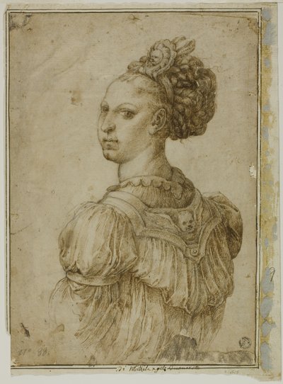 Ideális nő mellszobra alkotó: Bartolomeo Passarotti