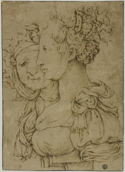 Öreg Anya és Fiatal Nő alkotó: Bartolomeo Passarotti