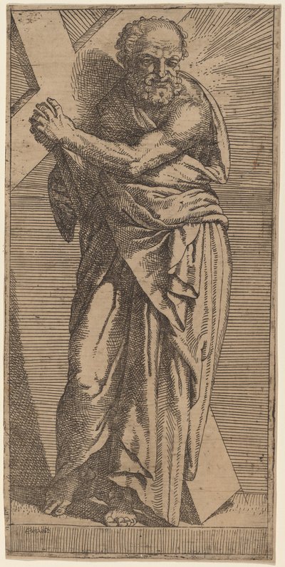 Szent András alkotó: Bartolomeo Passarotti