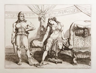 Mithridatész Bacchust küldi Moniméhez alkotó: Bartolomeo Pinelli