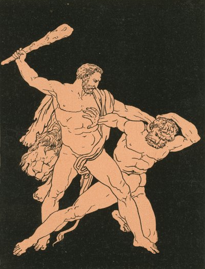 Herkules és Kákusz alkotó: Bartolomeo Pinelli