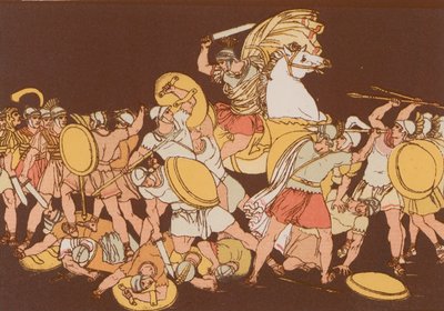 P Decius Mus, aki a hazájáért szenteli magát alkotó: Bartolomeo Pinelli