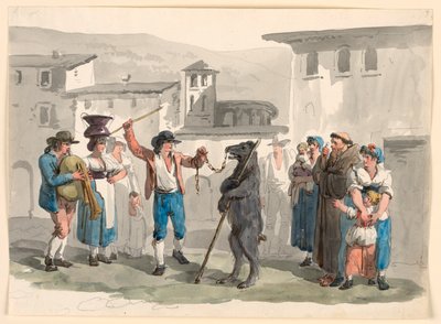 A Táncoló Medve alkotó: Bartolomeo Pinelli