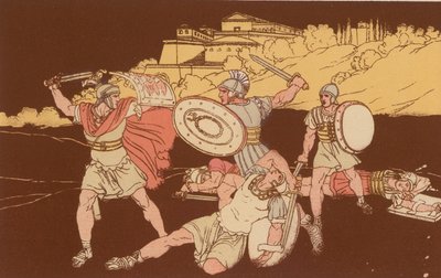 A Horatii és a Curiatii alkotó: Bartolomeo Pinelli