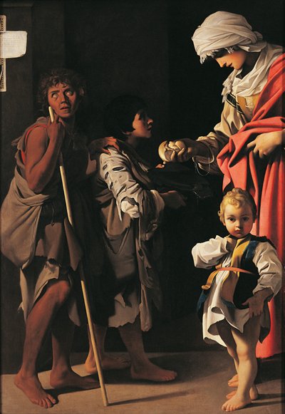 Szent Erzsébet jótékonysága alkotó: Bartolomeo Schedoni