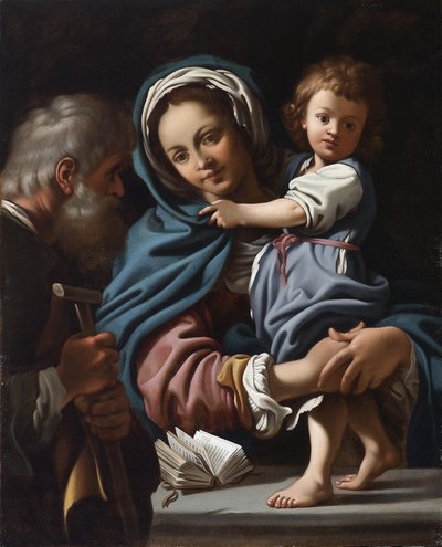 A Szent Család alkotó: Bartolomeo Schedoni