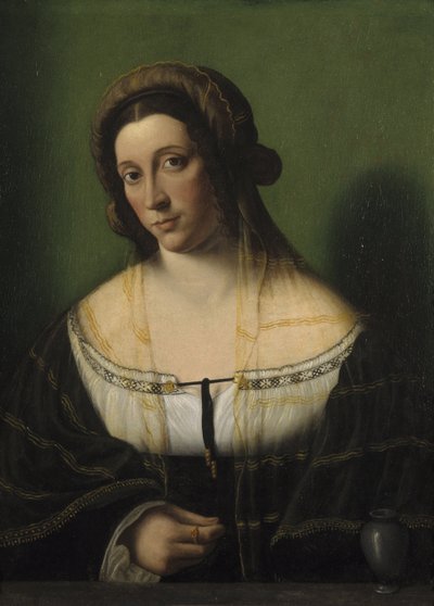 Egy hölgy portréja, mint Mária Magdolna alkotó: Bartolomeo Veneto