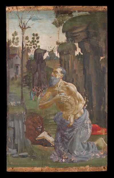 Szent Jeromos bűnbánata alkotó: Bartolomeo di Giovanni