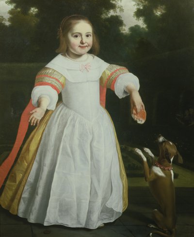 Egy lány portréja, 1654 alkotó: Bartolomeus van der Helst