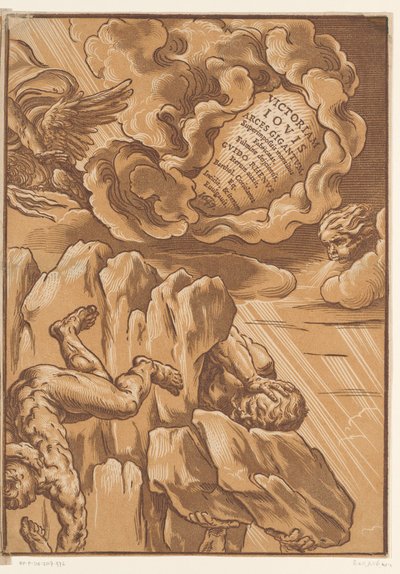 Az óriások bukása (első rész) alkotó: Bartolommeo Coriolano