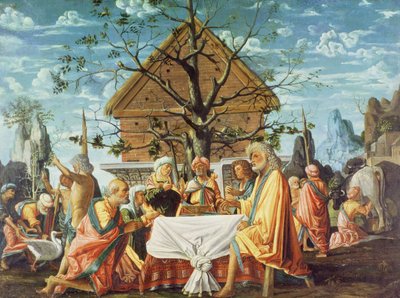 Philemon és Baucis, 1500 körül alkotó: Bartolommeo Suardi Bramantino