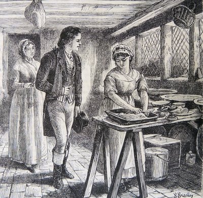 Hetty Sorrel, 1859 alkotó: Basil Bradley