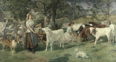 Fejőslányok alkotó: Basil Bradley