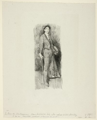 Robert de Montesquiou gróf alkotó: Beatrix Godwin Whistler