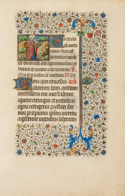 Szent Antal fejszével alkotó: Bedford Master