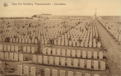 Tyne Cot temető Passchendaele-ben alkotó: Belgian Photographer