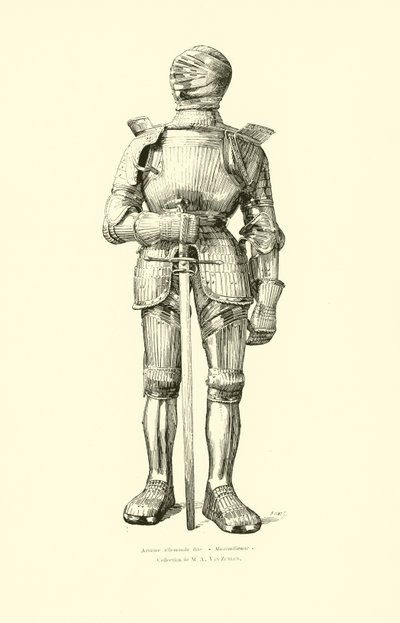 Német Maximilian páncélruha alkotó: Belgian School