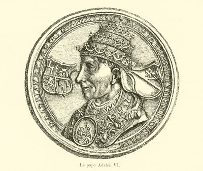 Adrián pápa VI alkotó: Belgian School
