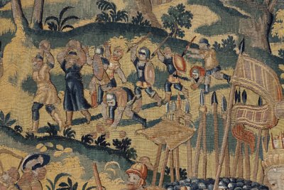 II. Nagy Cyrus története, 1590 körül (szőttes) alkotó: Belgian School