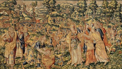 II. Nagy Cyrus története, 1590 körül (szőttes) alkotó: Belgian School