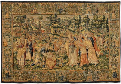 II. Nagy Cyrus története, 1590 körül (szőttes) alkotó: Belgian School