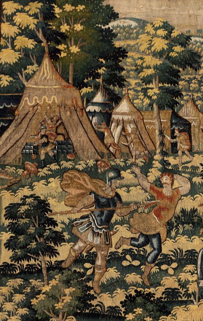 II. Nagy Cyrus története, 1590 körül (szőttes) alkotó: Belgian School