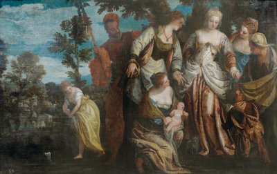 Mózes megtalálása alkotó: Benedetto Caliari