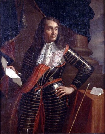 Alfonso di Novellara gróf portréja, 1666 (78358 pár) alkotó: Benedetto and Cesare 1637 88 Gennari
