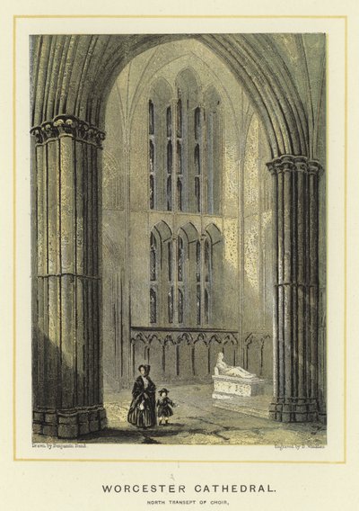 Worcesteri katedrális, a kórus északi kereszthajója alkotó: Benjamin Baud