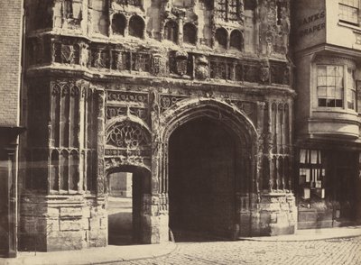 Christchurch Gateway, Canterbury alkotó: Benjamin Brecknell Turner
