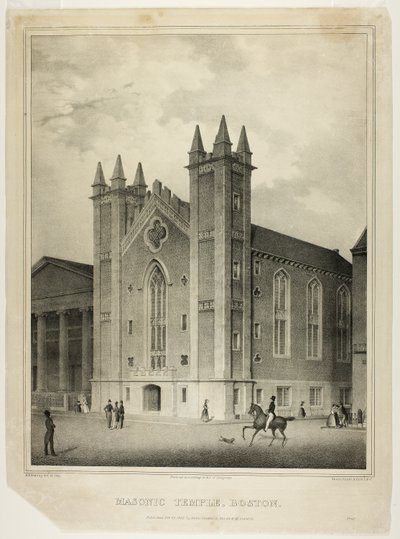 Szabadkőműves templom, Boston alkotó: Benjamin F. Nutting