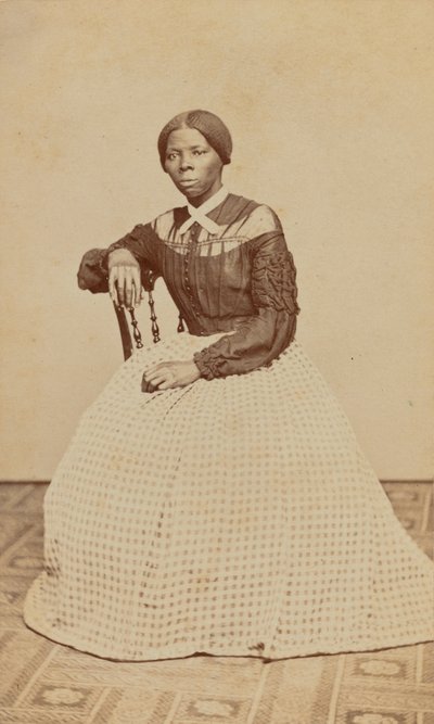 Harriet Tubman Carte-de-visit portréja, 1868-1869. alkotó: Benjamin F. Powelson