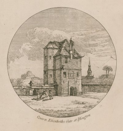 Erzsébet királynő kapuja Islingtonban, Londonban alkotó: Benjamin Green