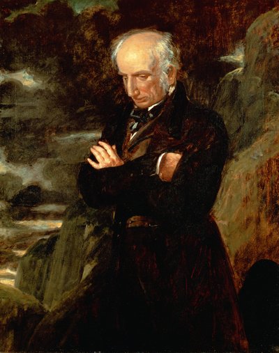 William Wordsworth (1770-1850) portréja, 1842 alkotó: Benjamin Haydon