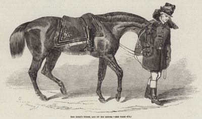 A herceg lova, a vőlegénye vezetésével alkotó: Benjamin Herring