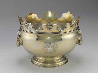 Monteith Punch Bowl, 1715-16 alkotó: Benjamin Pyne