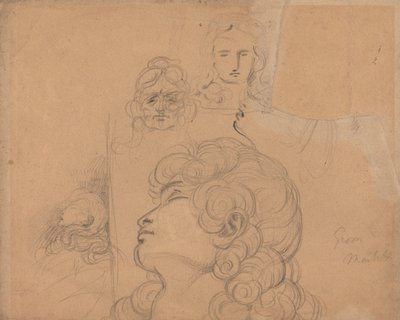 Vázlatok a Macbeth egyik jelenetéhez alkotó: Benjamin Robert Haydon