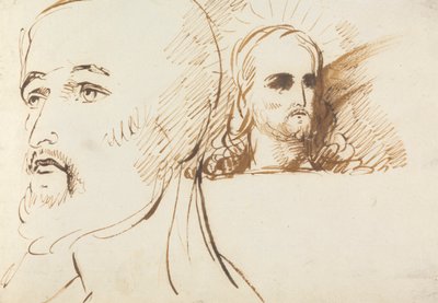 Tanulmányok Jézus arcáról alkotó: Benjamin Robert Haydon