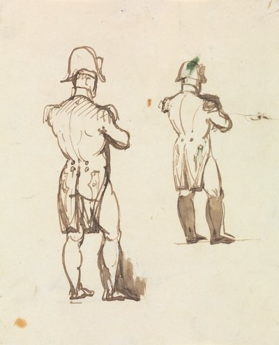 Tanulmány Napóleon Bonaparte számára alkotó: Benjamin Robert Haydon