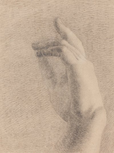 Egy kéz tanulmányozása [recto] alkotó: Benjamin Robert Haydon