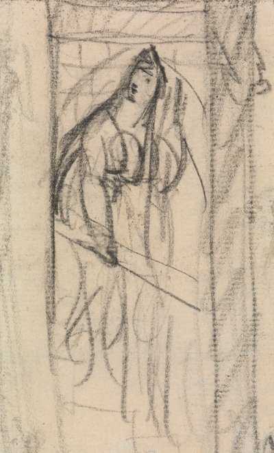 Duncan meggyilkolása – Lady Macbeth, Macbeth és a test közeledése alkotó: Benjamin Robert Haydon