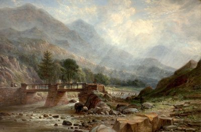 Beddgelert közelében alkotó: Benjamin Shipham